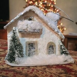 Christmas Cottage Ornament